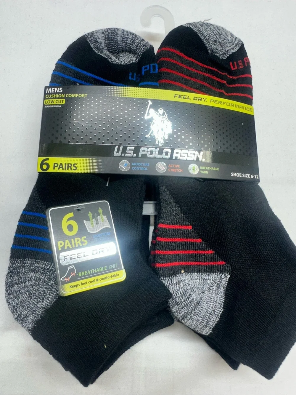 US Polo Assn. Athletic Socks